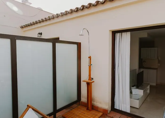 Apto. Con Terraza Privada Centro 아파트 *